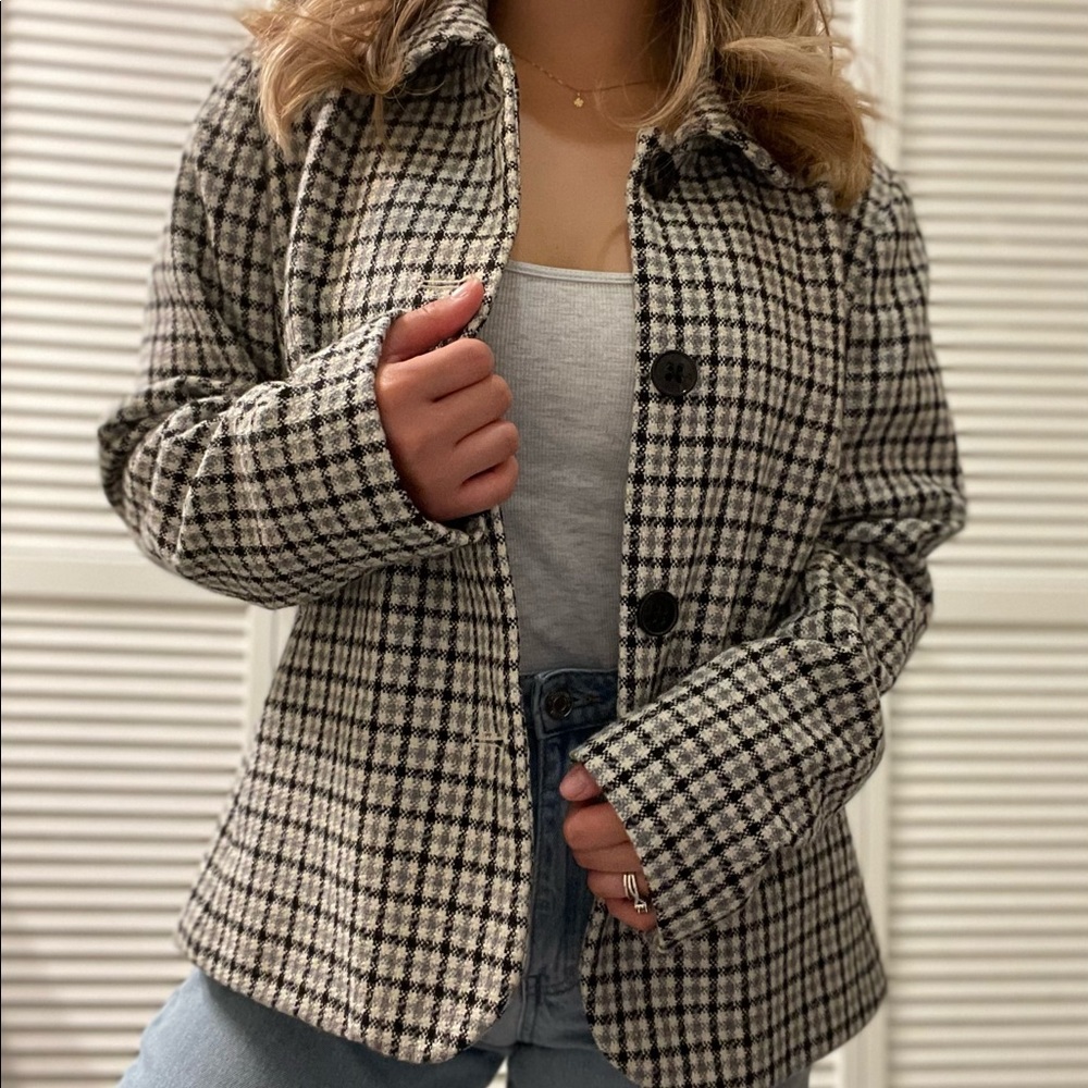 Plaid blazer
